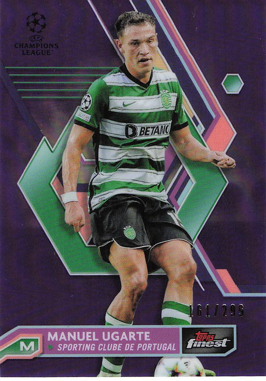 Manuel Ugarte Sporting Clube de Portugal #/299 2022-23 Finest UCC