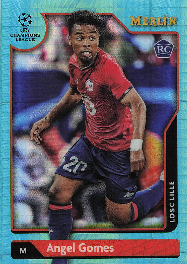 Angel Gomes LOSC Lille 2021-22 Merlin Chrome UEFA Champions League