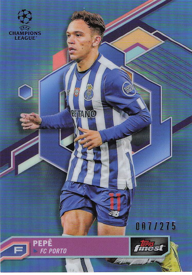 Pepê Porto #/275 2022-23 Finest UEFA Club Competitions