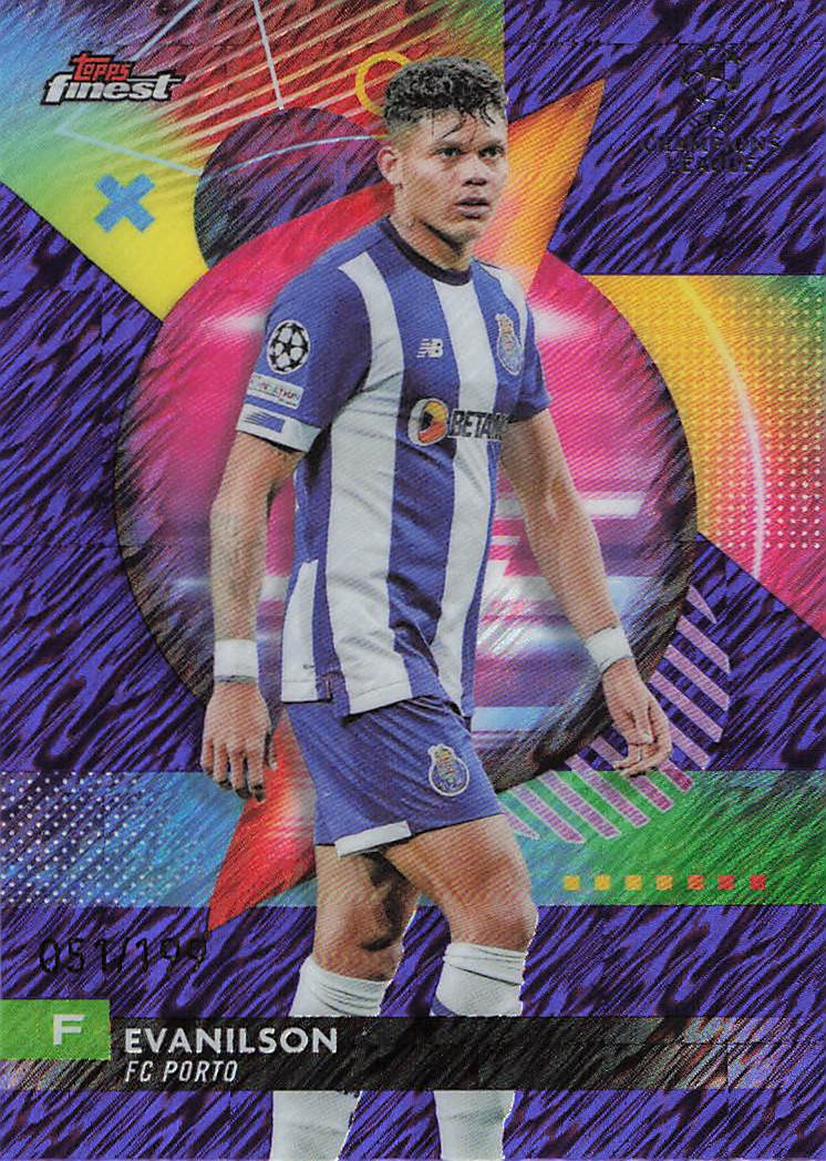 Evanilson Porto #/199 2023-24 Finest UEFA Club Competitions