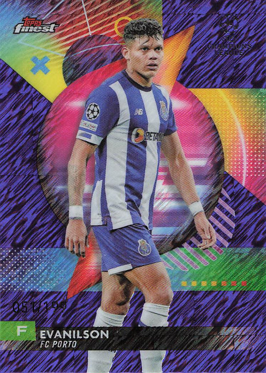 Evanilson Porto #/199 2023-24 Finest UEFA Club Competitions