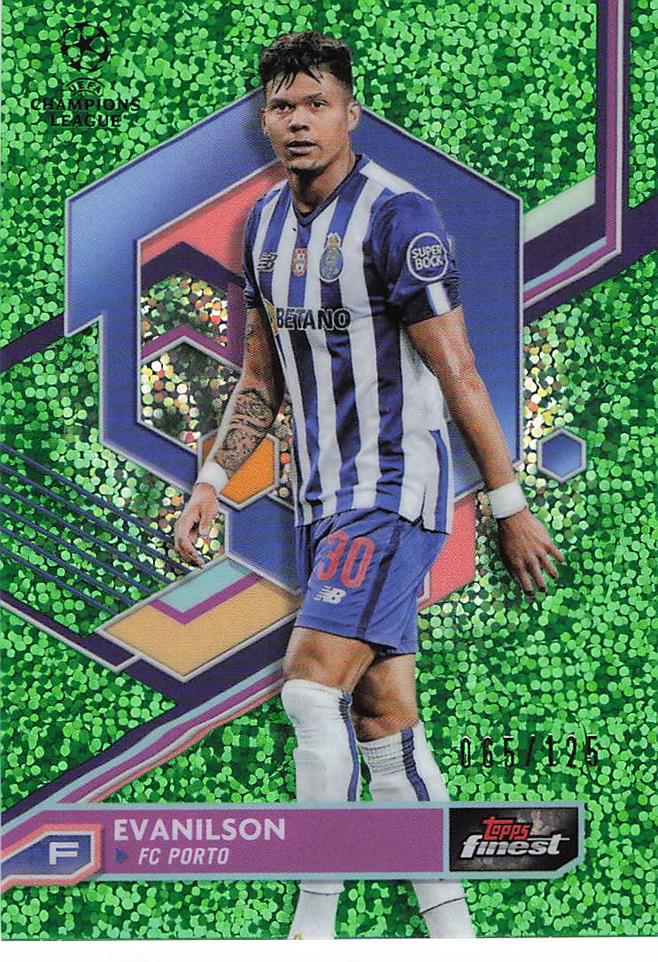 Evanilson Porto #/125 2022-23 Finest UEFA Club Competitions