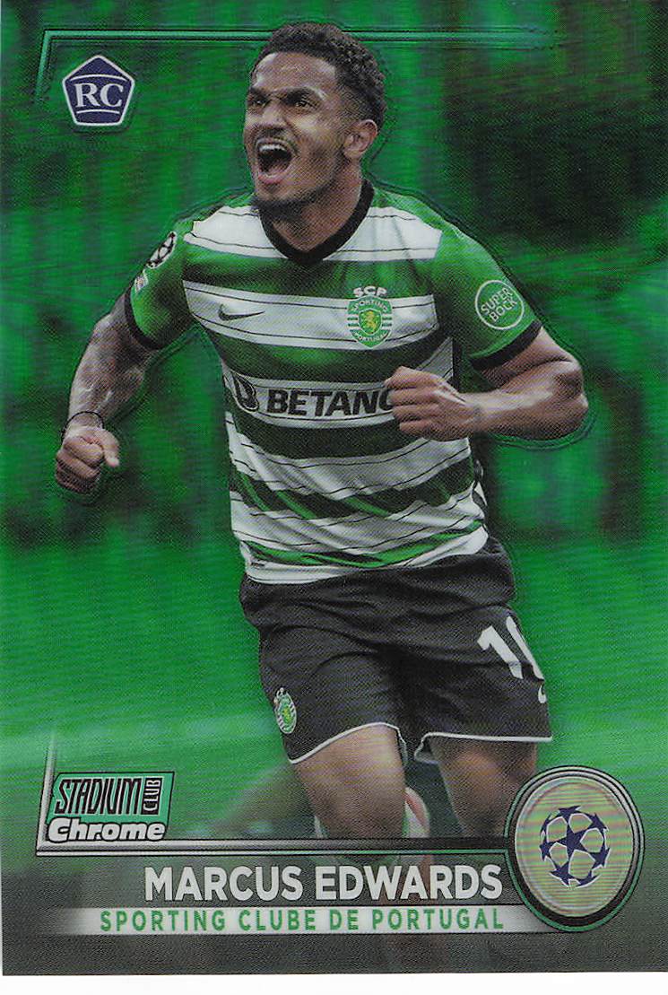 Marcus Edwards Sporting Portugal #/99 2022-23 SSC UCC Rookie