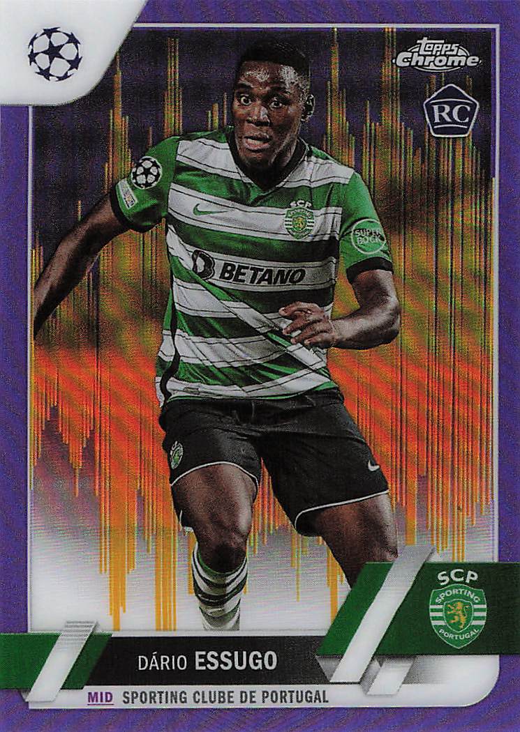 Dário Essugo Sporting Portugal 2022-23 Topps Chrome UCC