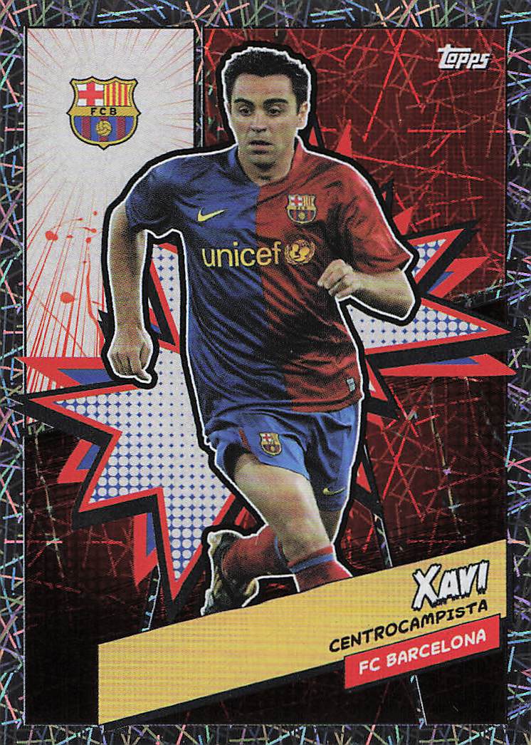 Xavi FC Barcelona 2023-24 Topps FC Barcelona Fan Set