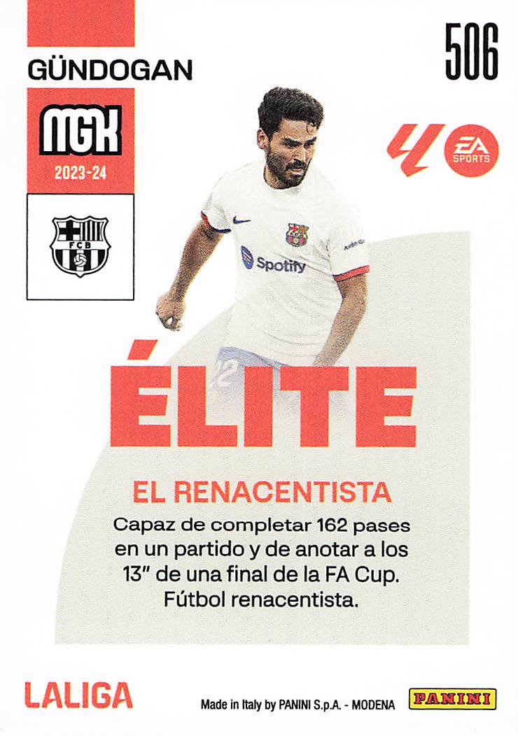 Gündogan FC Barcelona 2023-24 Panini Megacracks LaLiga EA Sports