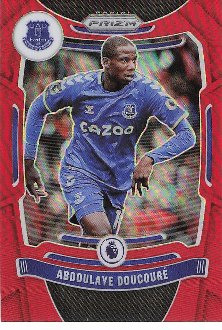 Abdoulaye Doucoure Everton #/199 2021-22 Panini Prizm Premier League