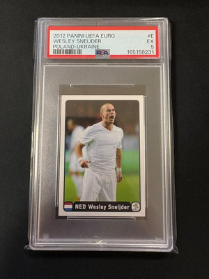 Wesley Sneijder - 2012 Panini UEFA EURO Sticker PSA 5