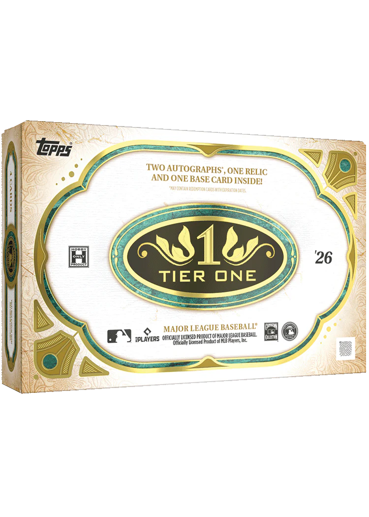 Topps Tier One Baseball 2026 Hobby Box