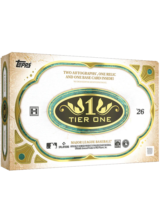 Topps Tier One Baseball 2026 Hobby Box