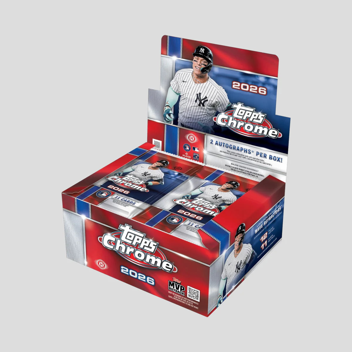 2026 TOPPS CHROME BASEBALL JUMBO BOX