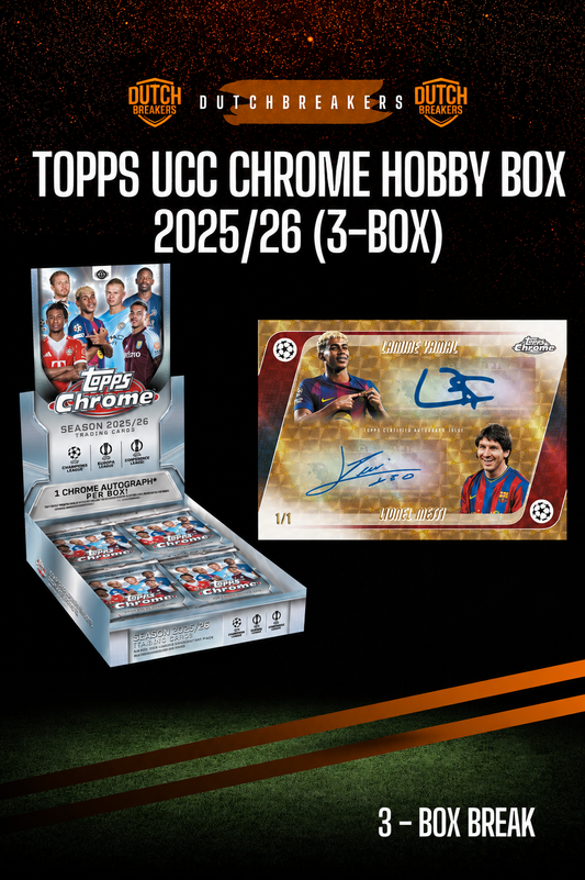 Topps Chrome UCC 2025-26 - Hobby Box 3x #218