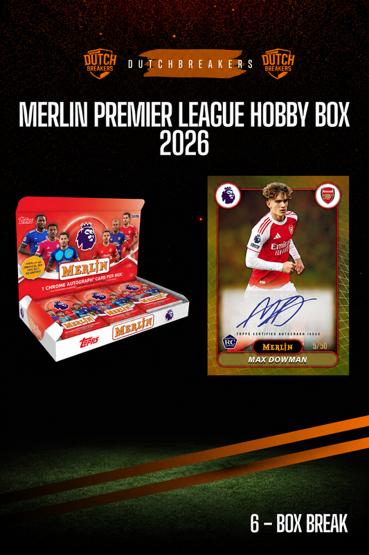 Topps Merlin Premier League 2026 - Hobby Box 6x (HALF CASE) #206