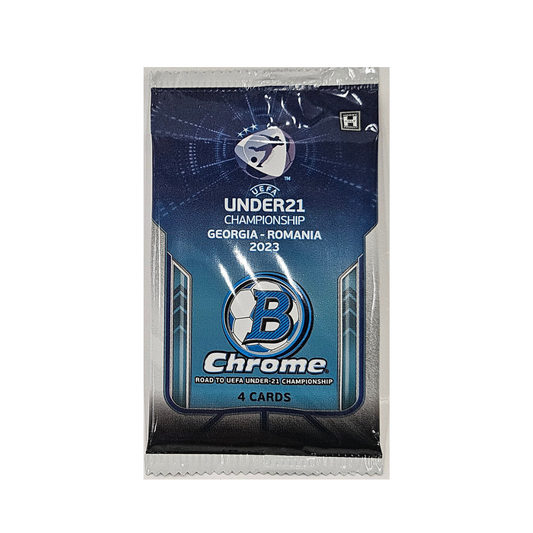2022 Topps Bowman Chrome Road to UEFA Under-21 European Championship - Lite Box pack