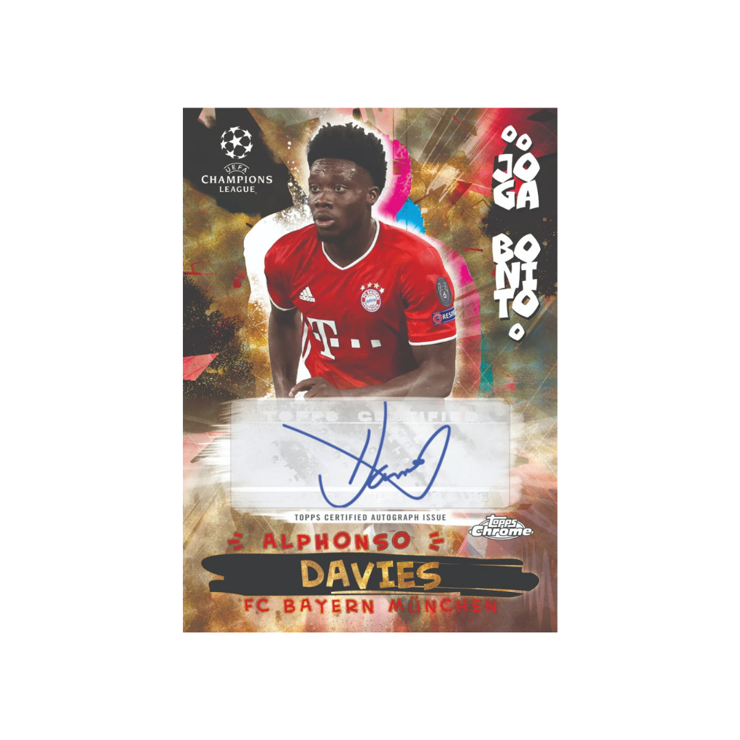 2020/21 Topps UEFA Champions League Chrome Hobby Box