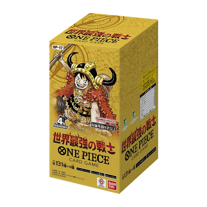 One Piece The World’s Strongest Warriors OP17 Japanse Booster Box