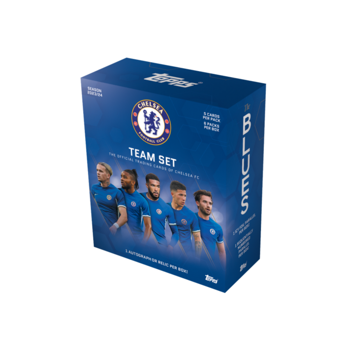 2023-24 Topps Soccer Chelsea Team Set Box