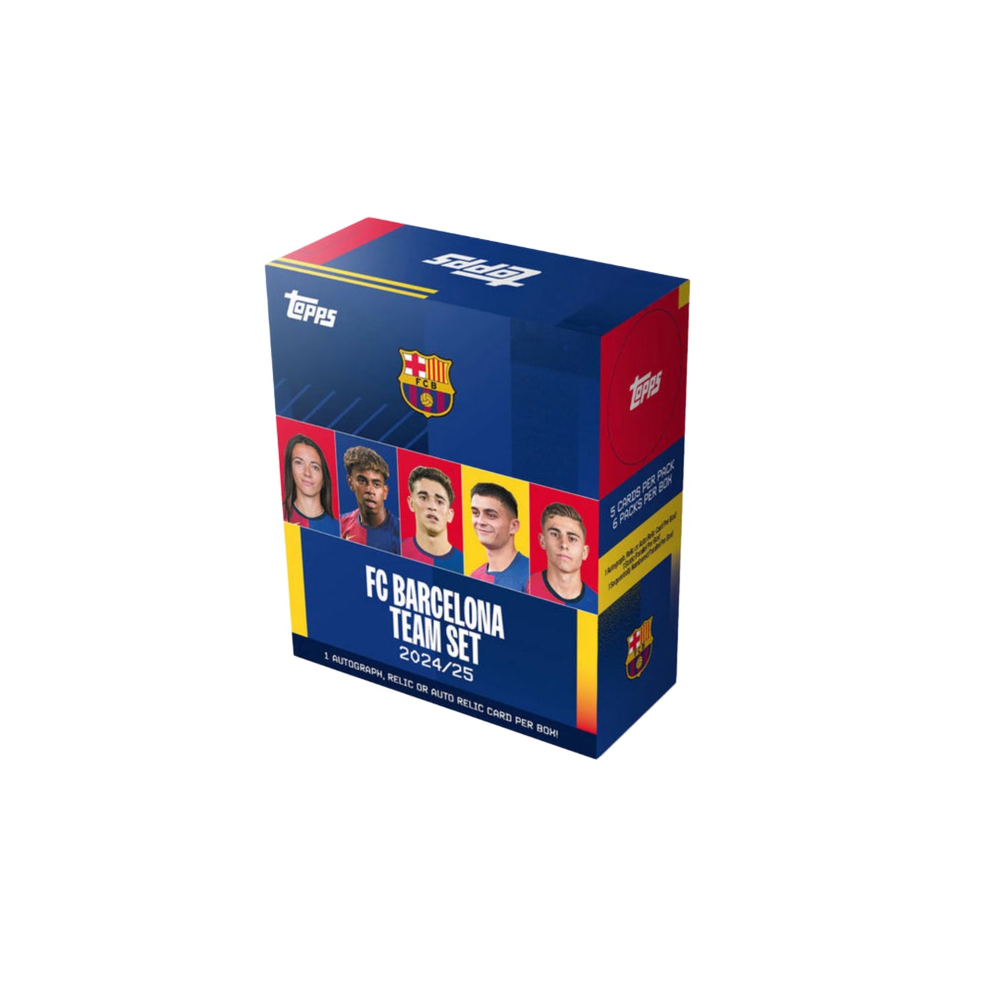 2024-25 TOPPS FC Barcelona Team Set Box