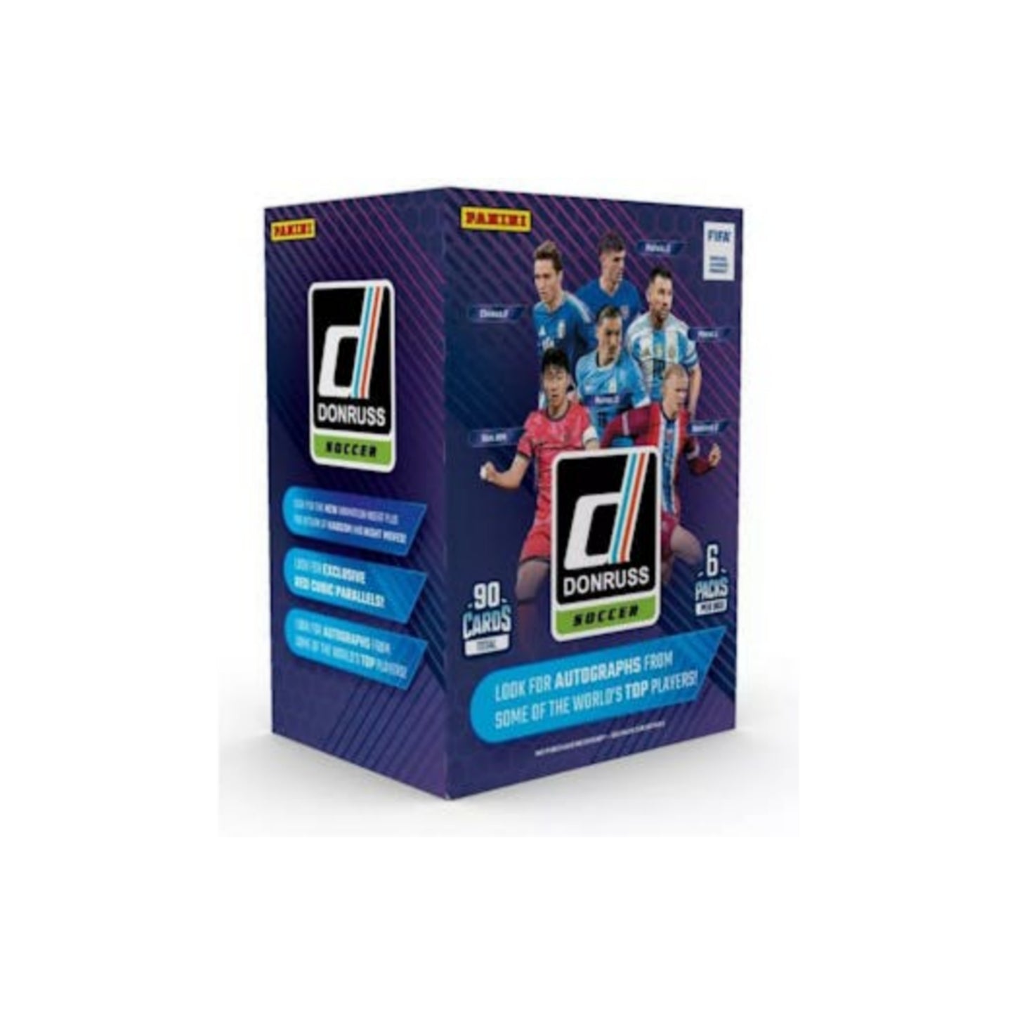 2024/25 Panini Donruss Soccer 6-Pack Blaster Box (Red Cubic Parallels!)