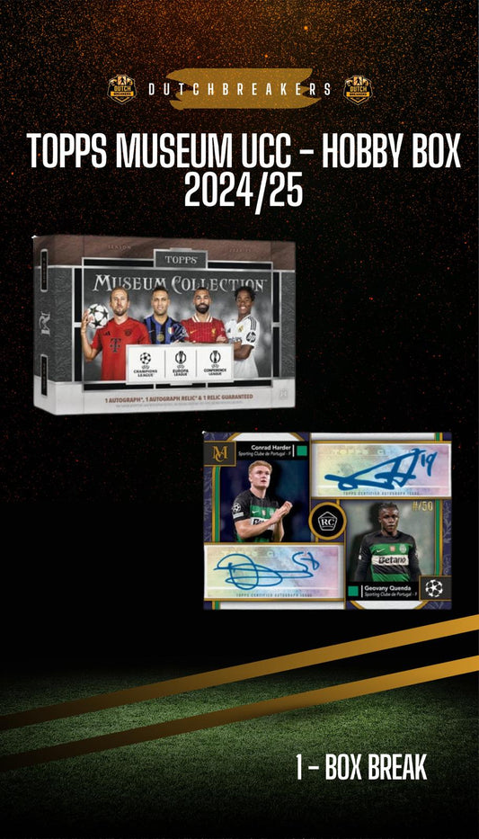 2024-25 Topps Museum Collection UCC - Hobby Box 4x (HALF CASE)