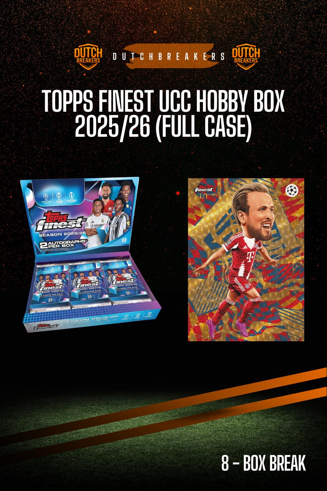 Topps Finest UCC 2025/26 - Hobby Box (FULL CASE) #205