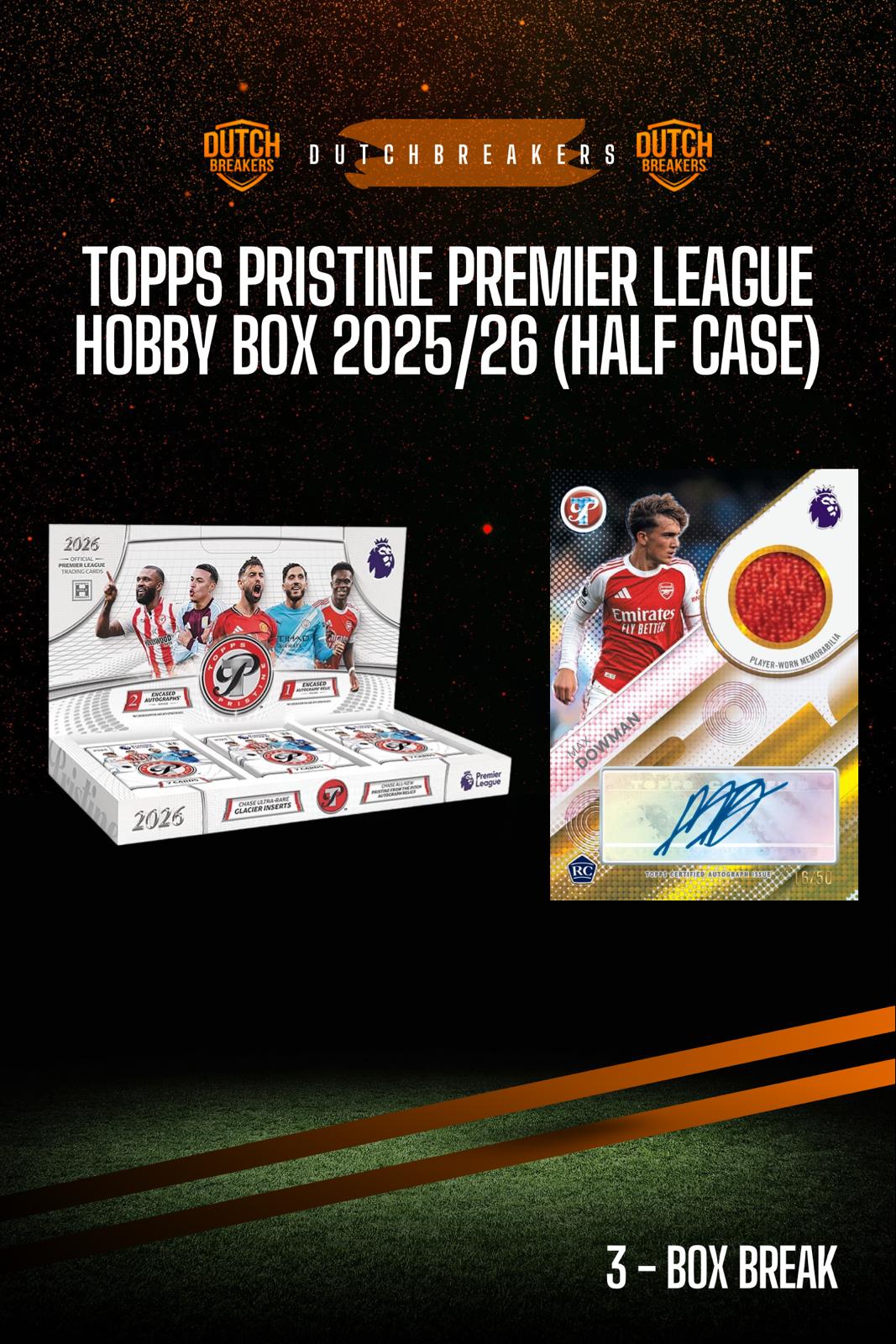 2025-26 Topps Pristine Soccer Premier League Hobby Box 3x (HALF CASE) #209