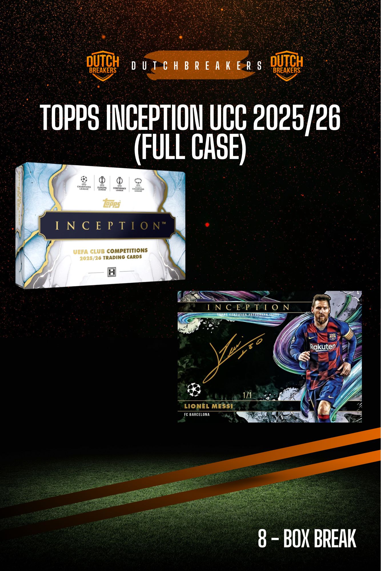 Topps Inception UCC 2025/26 Hobby Box 8x (FULL CASE) #217