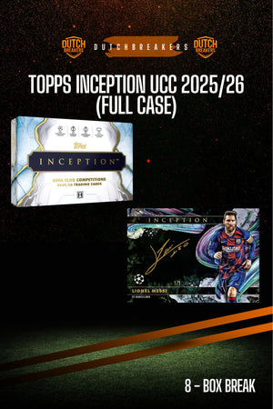 Topps Inception UCC 2025/26 Hobby Box 8x (FULL CASE) #217