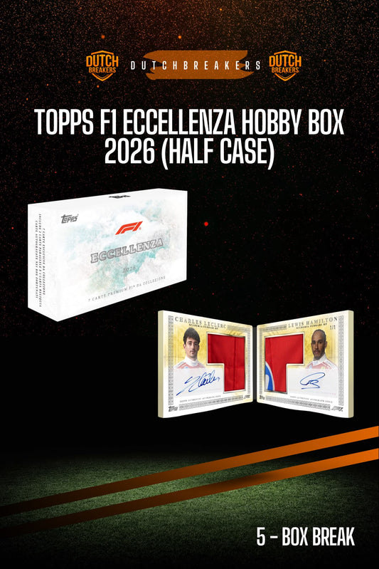 Formula One Eccellenza 2026 Hobby Box 5x (HALF CASE) #226