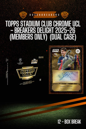 Topps Stadium Club Chrome UCL - Breakers Delight 2025-26 (members only) (DUAL CASE) #228
