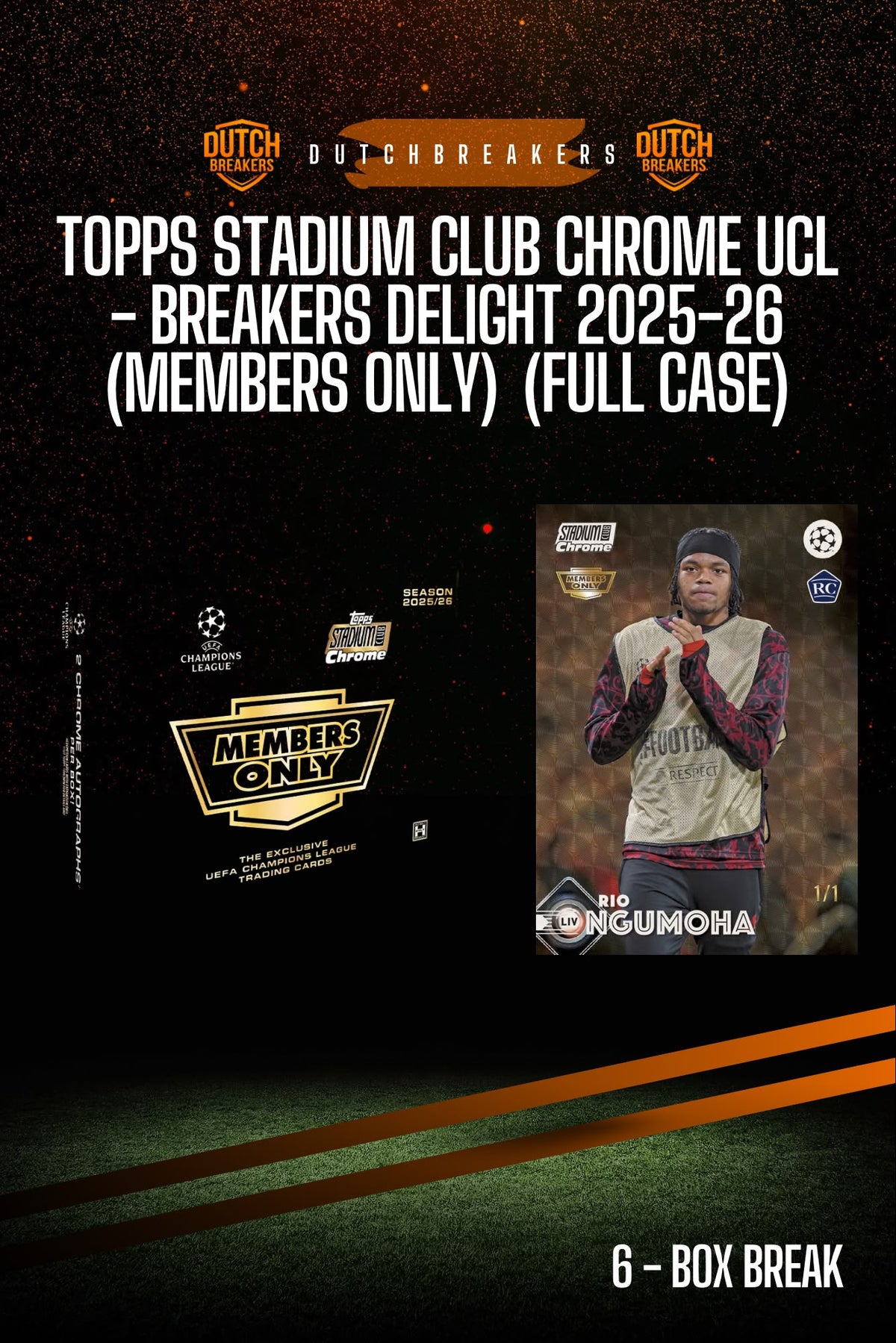 Topps Stadium Club Chrome UCL - Breakers Delight 2025-26 (members only) (FULL CASE) #229