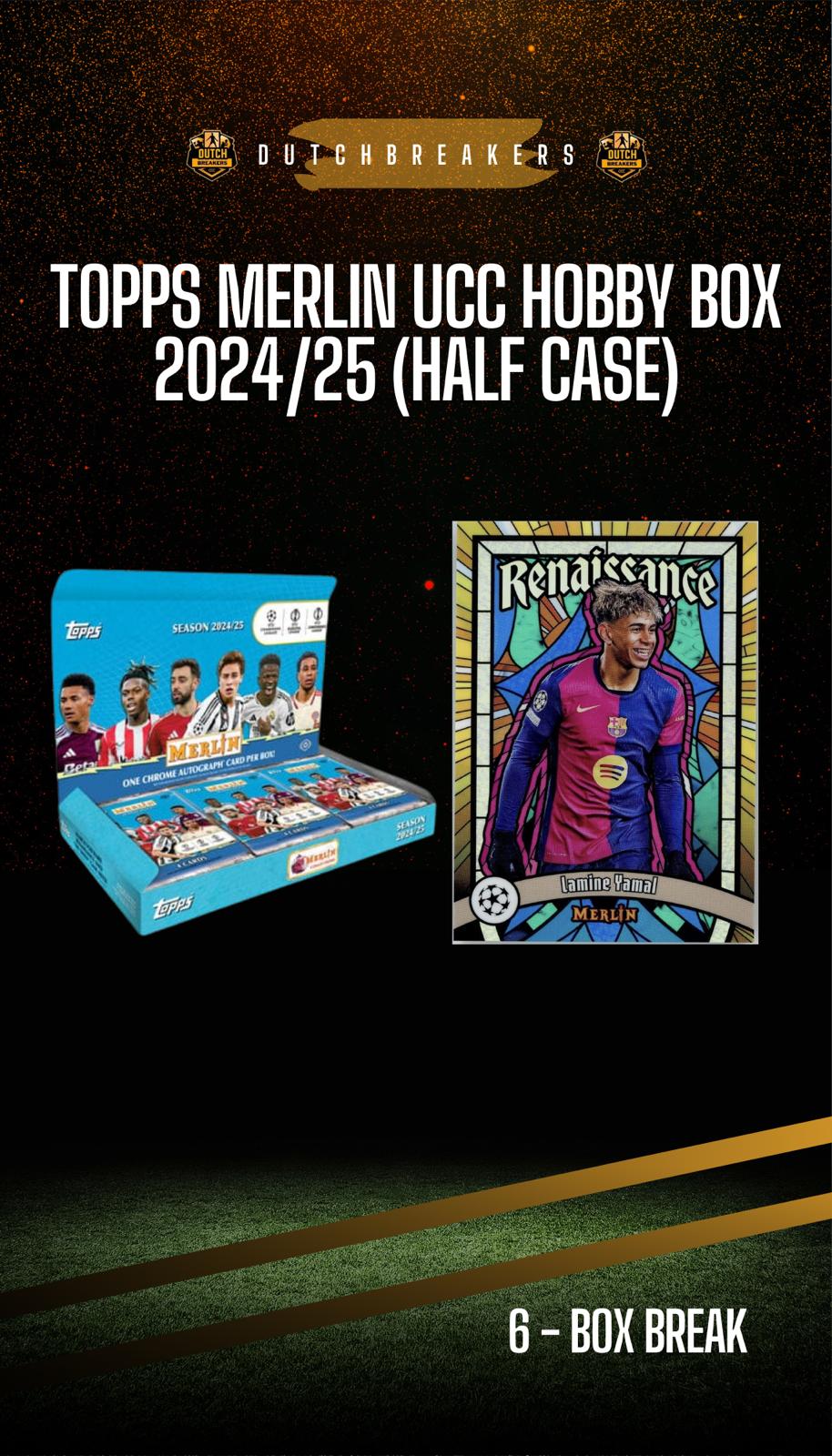 2024-25 Topps Merlin UCC - Hobby Box 6x (HALF CASE) #169