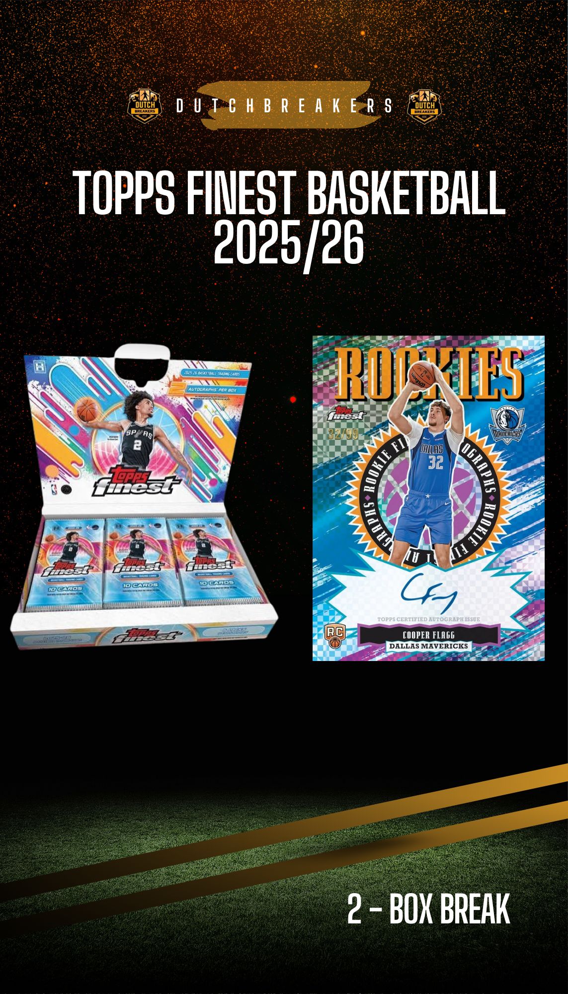 Topps Finest NBA 2025/26 Hobby Box 2x #177