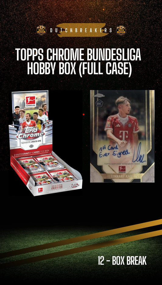 2025/26 Topps Chrome Bundesliga Hobby 12x (FULL CASE) #180