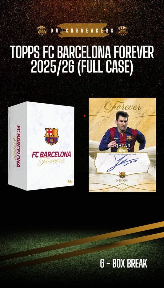 Topps Barcelona Forever 2025/26 Hobby Box 6x (FULL CASE) #181