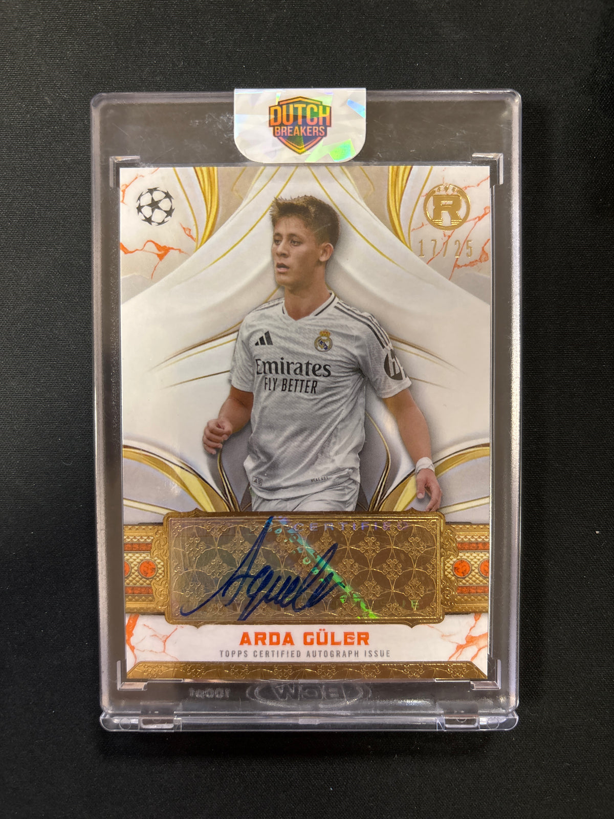 Arda Guler - 2024-25 Topps Reverence autograph /25