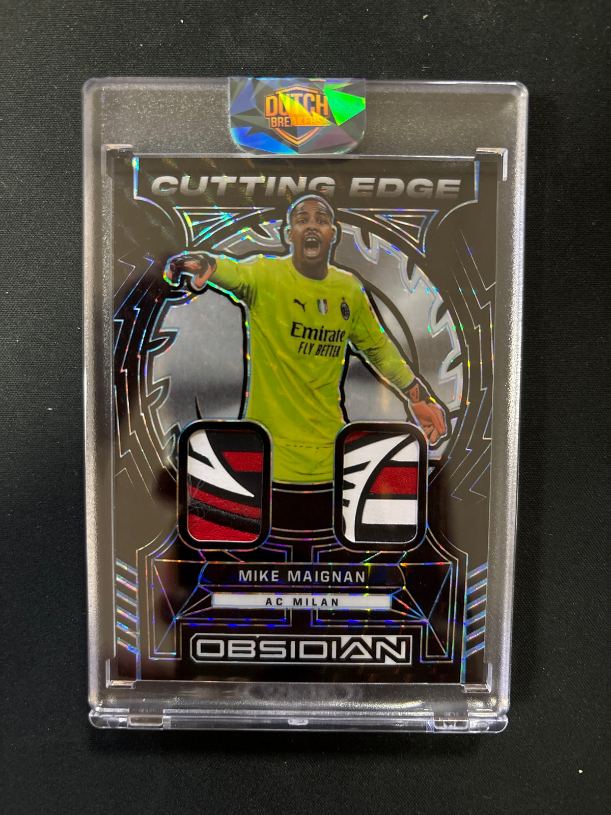 Mike Maignan - 2022-23 Panini Obsidian Patch 1/1