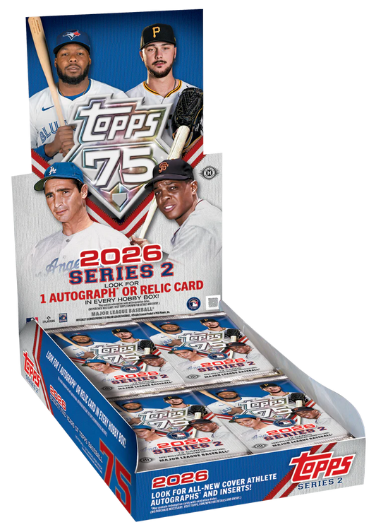 2026 Topps Series 2 Baseball - Hobby Box Case