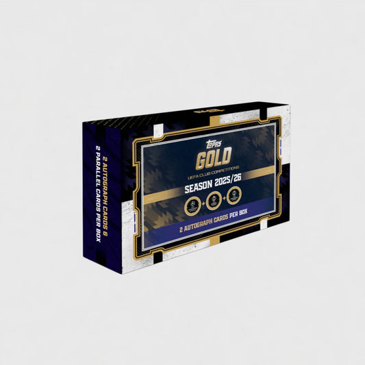 2025-26 Topps Gold UCC Soccer Hobby Box