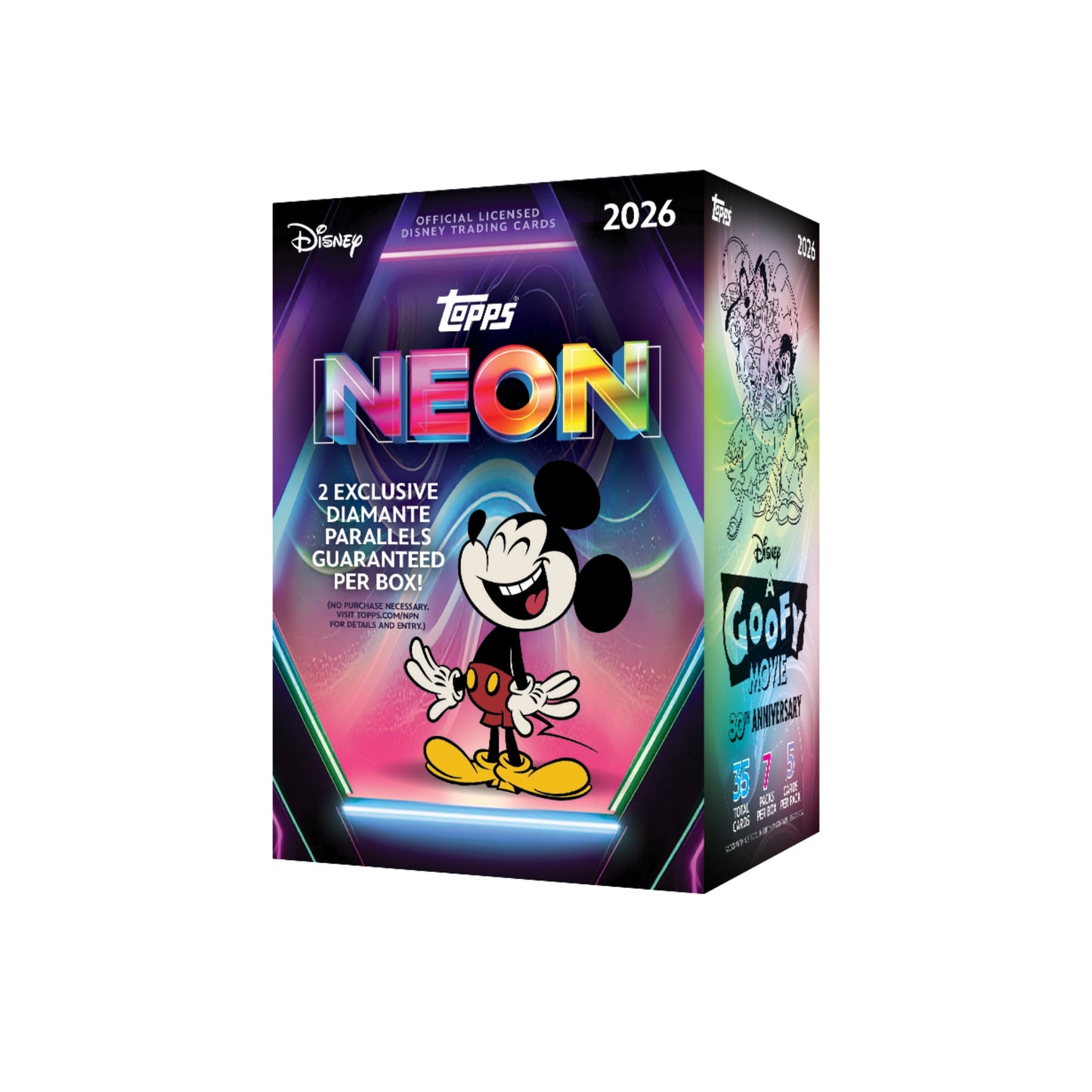2026 Topps Disney Neon - Value Box