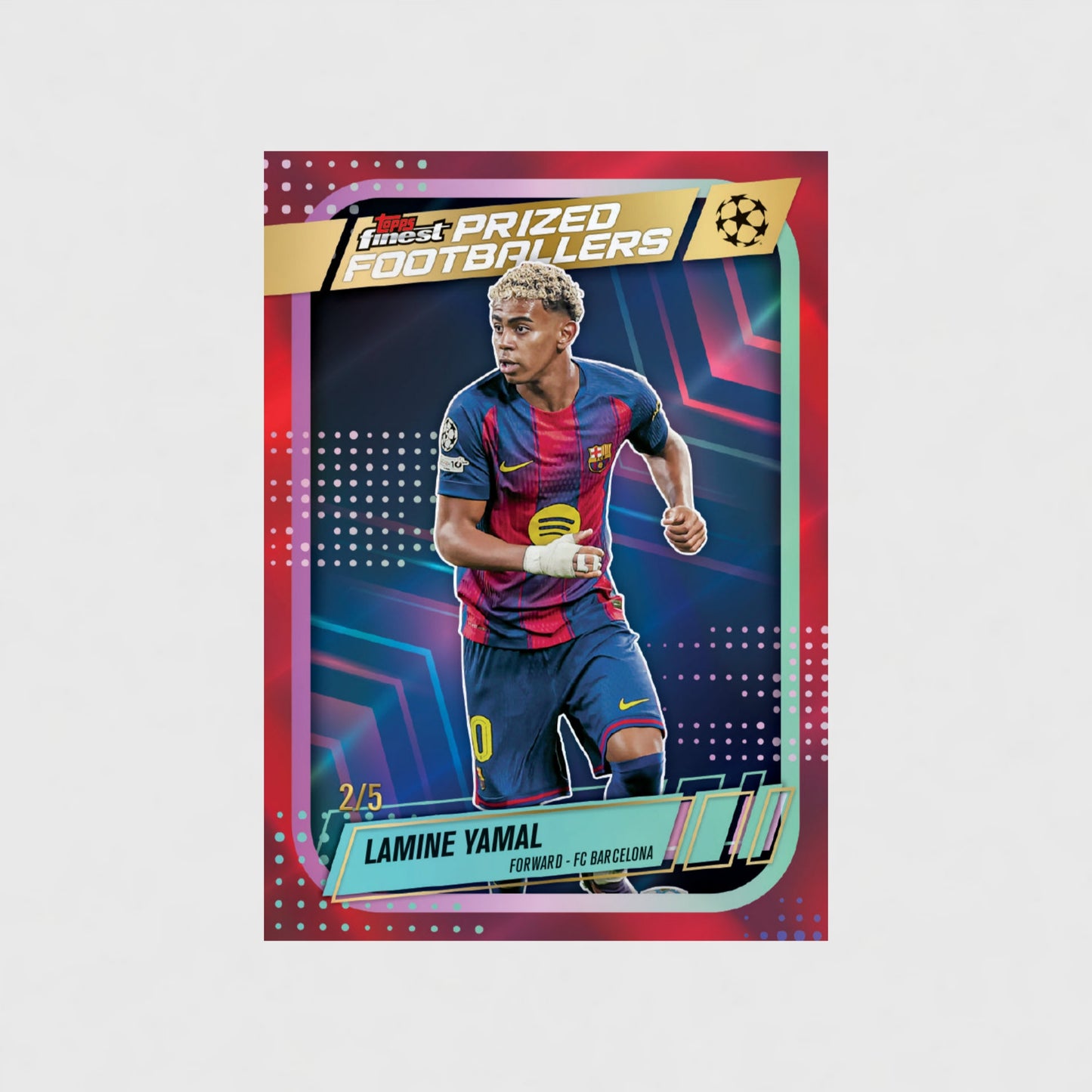 Topps Finest UEFA Club Competitions 2025/26 - Hobby Box