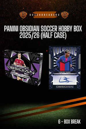 2025-26 Panini Obsidian Soccer Hobby Box 6x (HALF CASE) #215
