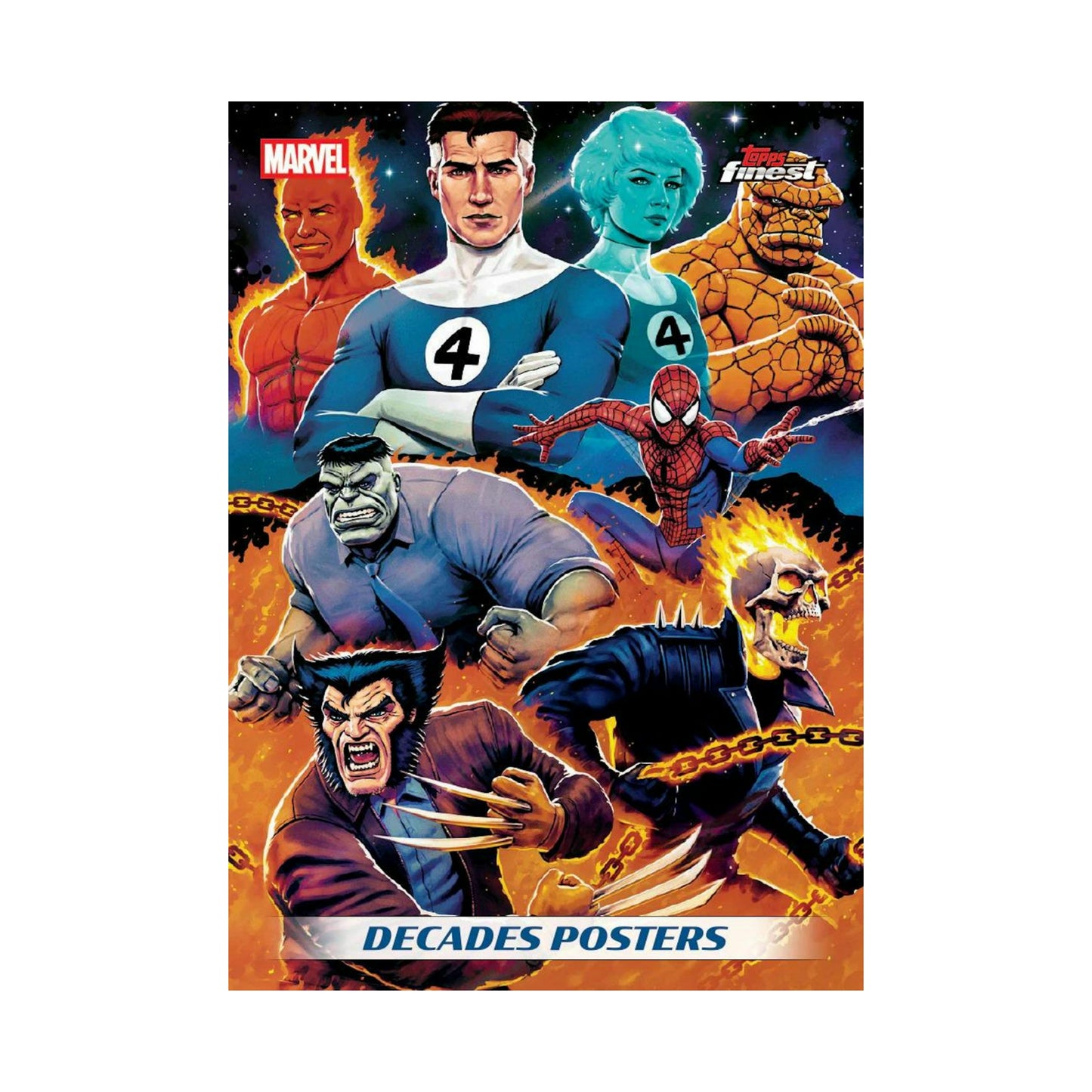 2026 Topps Finest Fantastic Four Hobby Box