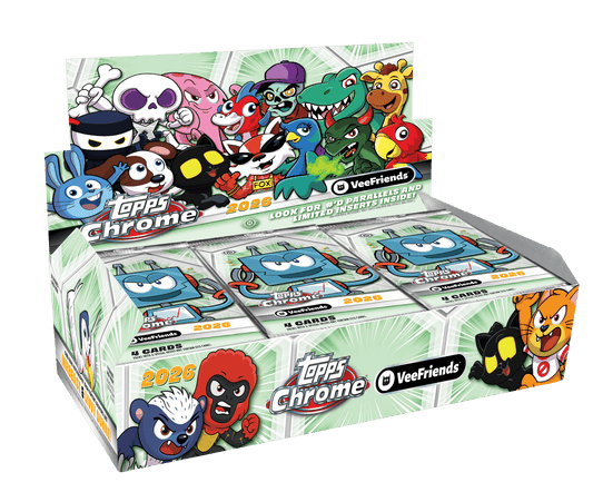 2026 Topps Chrome® VeeFriends - Hobby Box Case