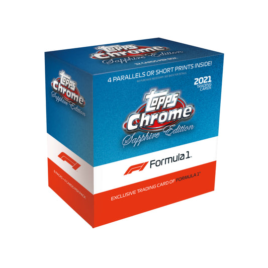 2021 Topps Formula 1 Chrome Sapphire