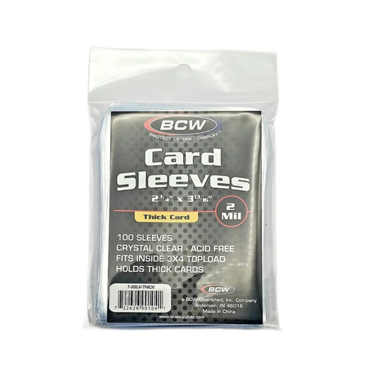BCW Thick Card Sleeves
