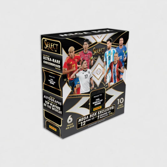 2025-26 PANINI Select Road to FIFA World Cup 2026  Mega Box