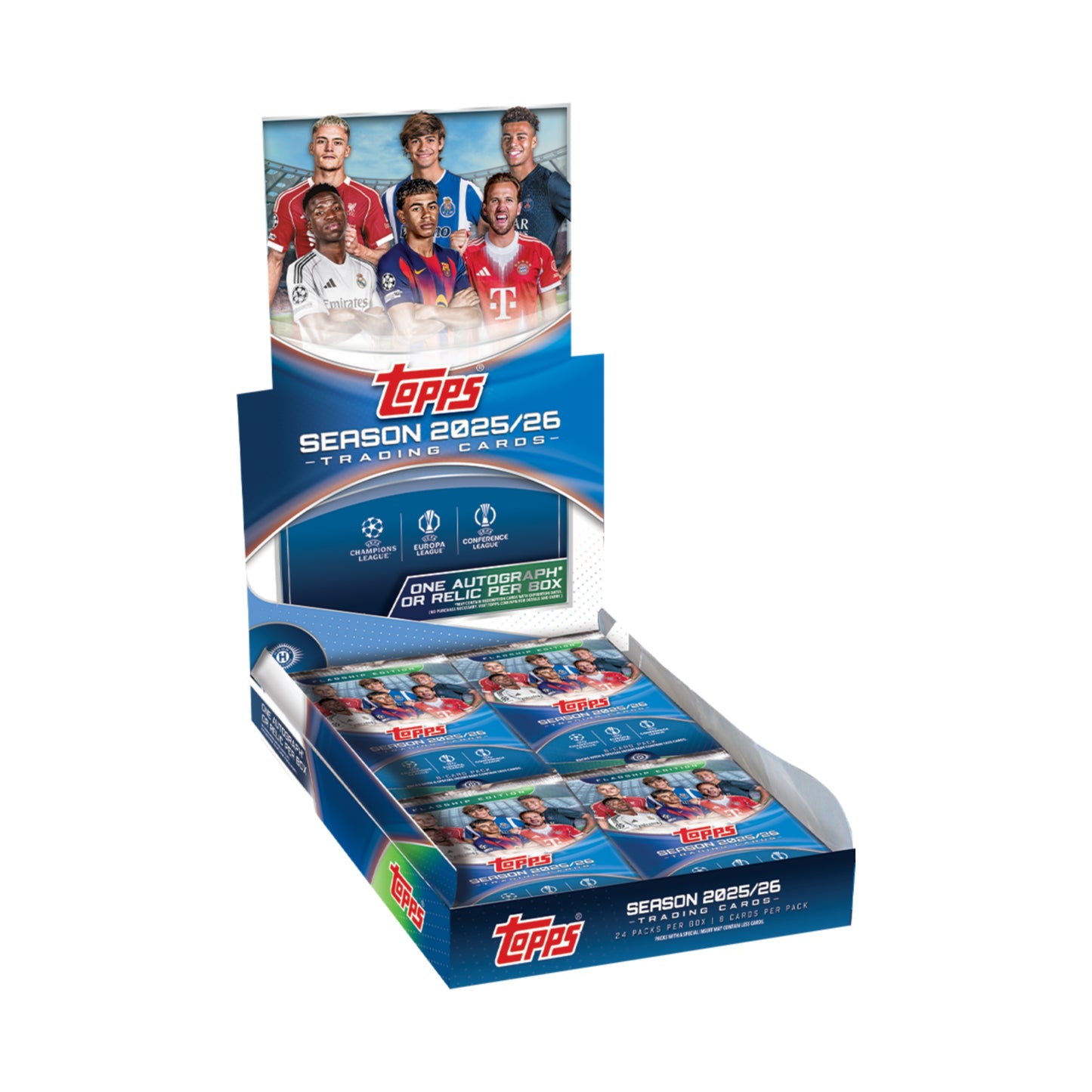 2025-26 Topps UEFA Club Competitions - Hobby Box