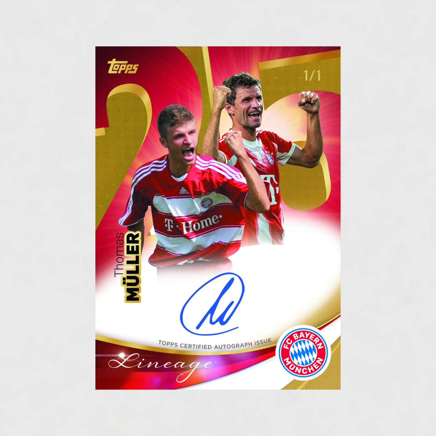 2025-26 Topps Soccer FC Bayern Munich Lineage Hobby Box
