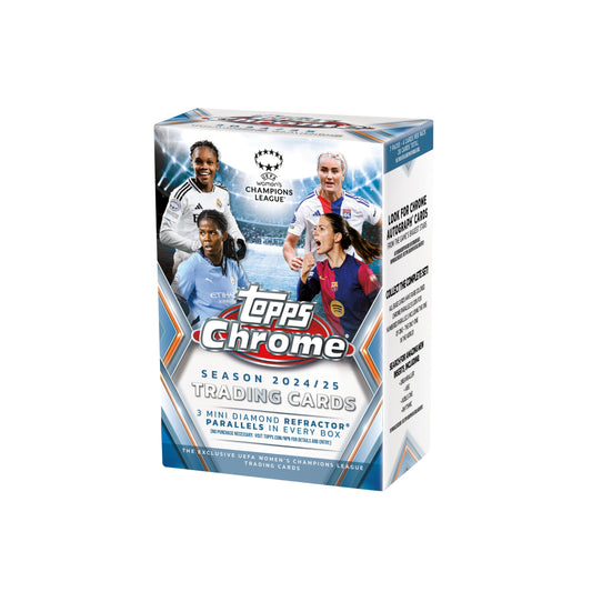 2024-25 Topps Chrome UEFA Women's Champions League - Value Box